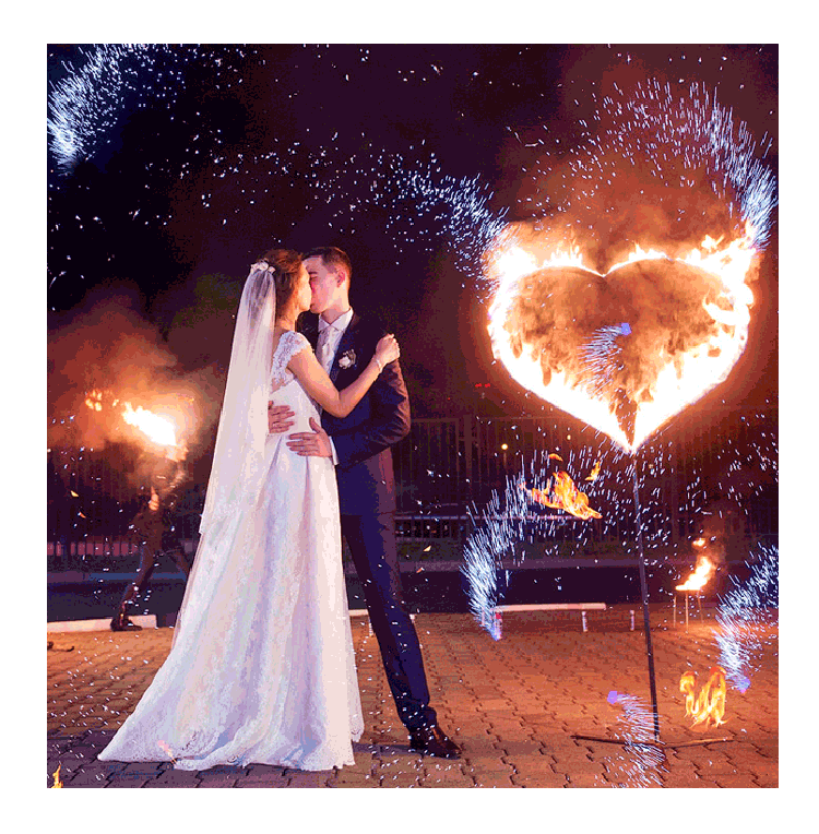 Организация пиротехнического шоу на свадьбу  Багратионовск | bagrationovsk.salutsklad.ru