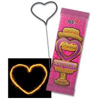 Сердечко Бенгальские огни фигурные купить в Багратионовске | bagrationovsk.salutsklad.ru