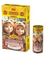 Мишки-шалунишки Пиротехнический фонтан купить в Багратионовске | bagrationovsk.salutsklad.ru