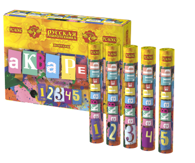 Акварель Фонтан пиротехнический купить в Багратионовске | bagrationovsk.salutsklad.ru