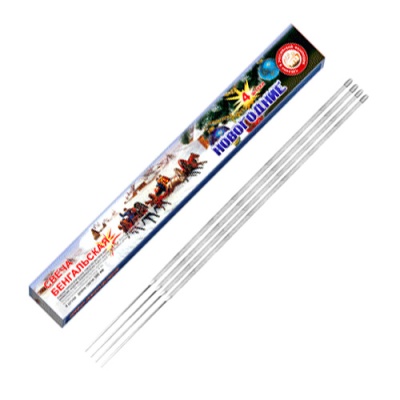Новогодние 300-4 мм. Бенгальские огни купить в Багратионовске | bagrationovsk.salutsklad.ru