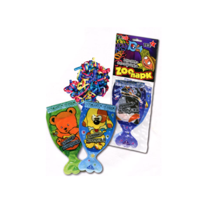 Зоопарк ТСЗ Надувная хлопушка купить в Багратионовске | bagrationovsk.salutsklad.ru