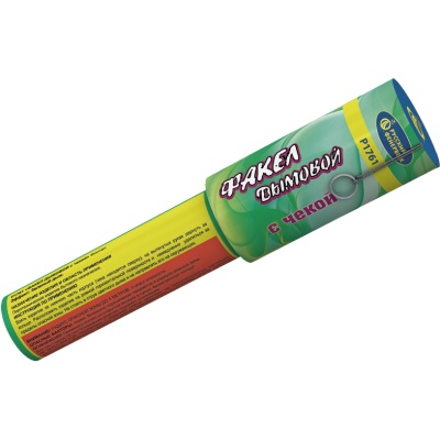 Дымовой (с чекой) зеленый Фальшфейер купить в Багратионовске | bagrationovsk.salutsklad.ru
