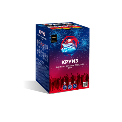 Круиз Фонтан фейерверк купить в Багратионовске | bagrationovsk.salutsklad.ru