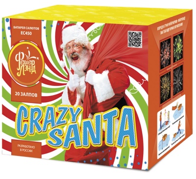 CRAZY SANTA Фейерверк купить в Багратионовске | bagrationovsk.salutsklad.ru