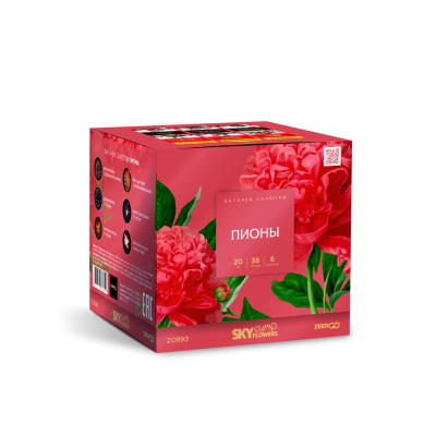 Пионы Салют купить в Багратионовске | bagrationovsk.salutsklad.ru