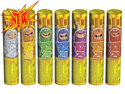 Цветной дым 25 Цветной дым купить в Багратионовске | bagrationovsk.salutsklad.ru